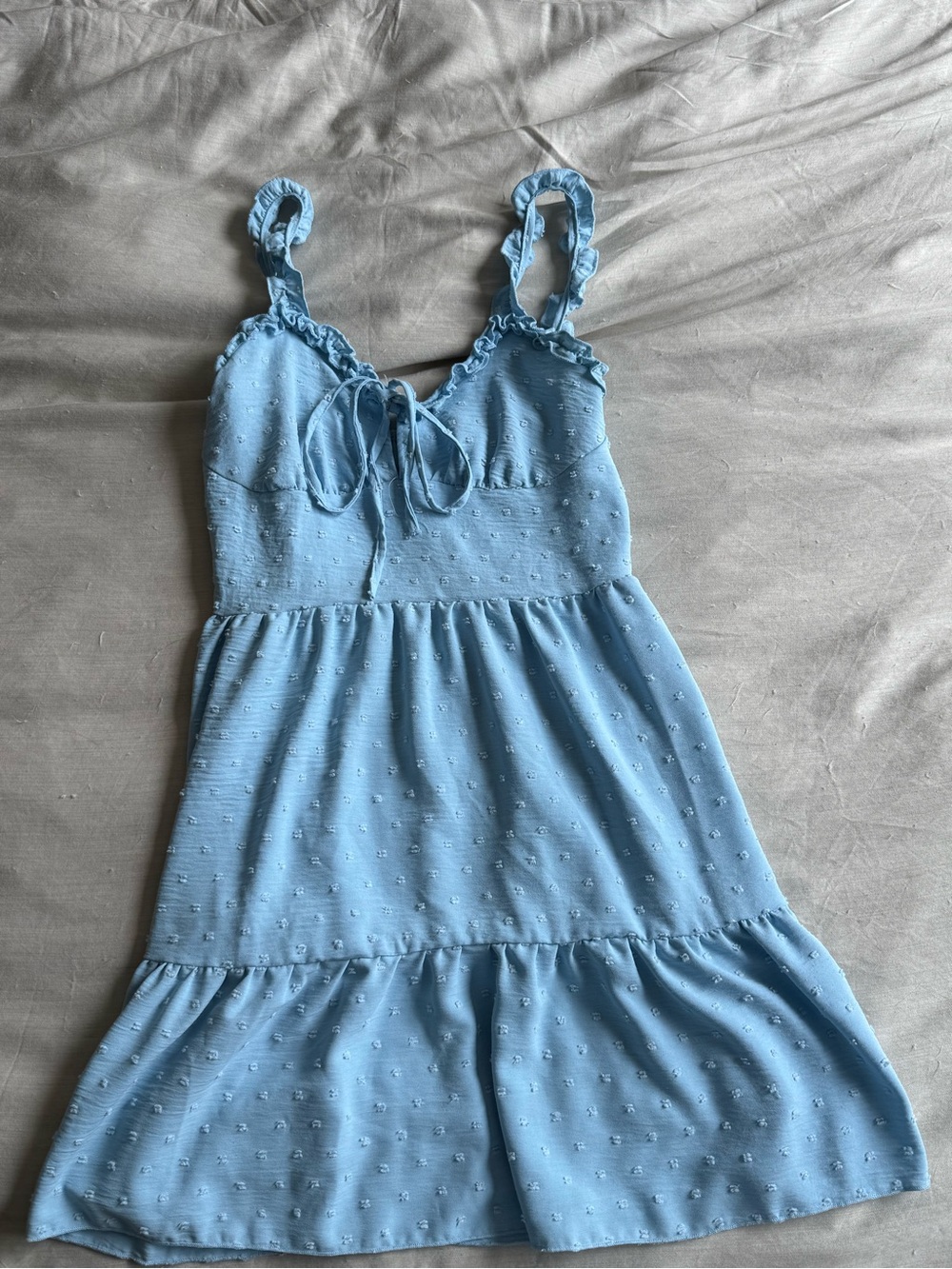 Blue Mini Summer Dress